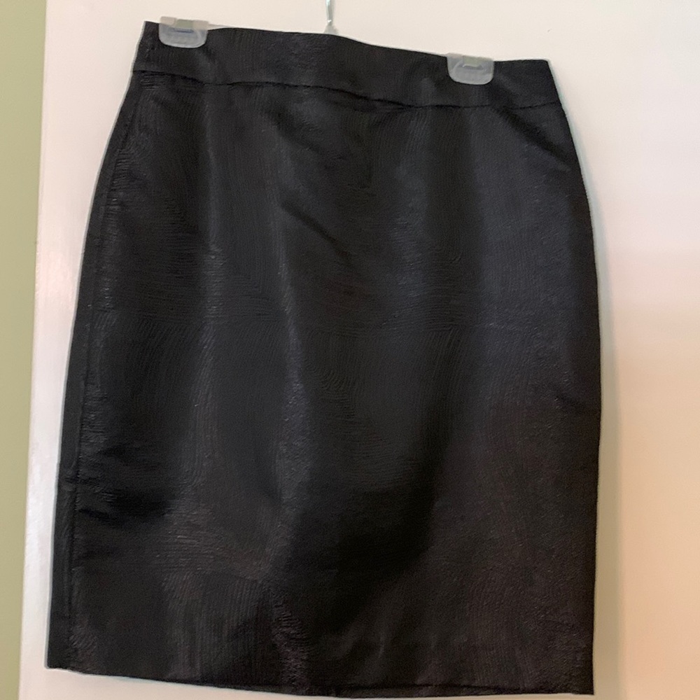 NWT Banana Republic metallic print skirt, size 6